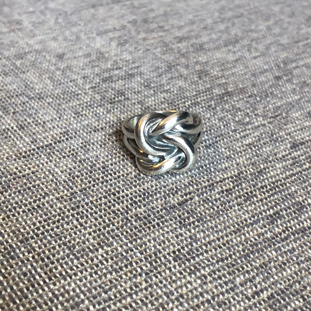 James Avery Lover’s Knot ring, size 7